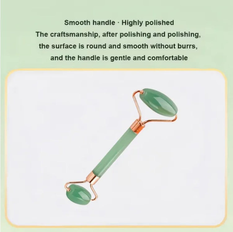 Dual Gua Sha Massage Stone Set – Natural Resin Facial Sculpt Tool