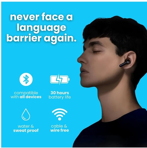 LingoBuds Pro 144-Language Real-Time Translator Earbuds