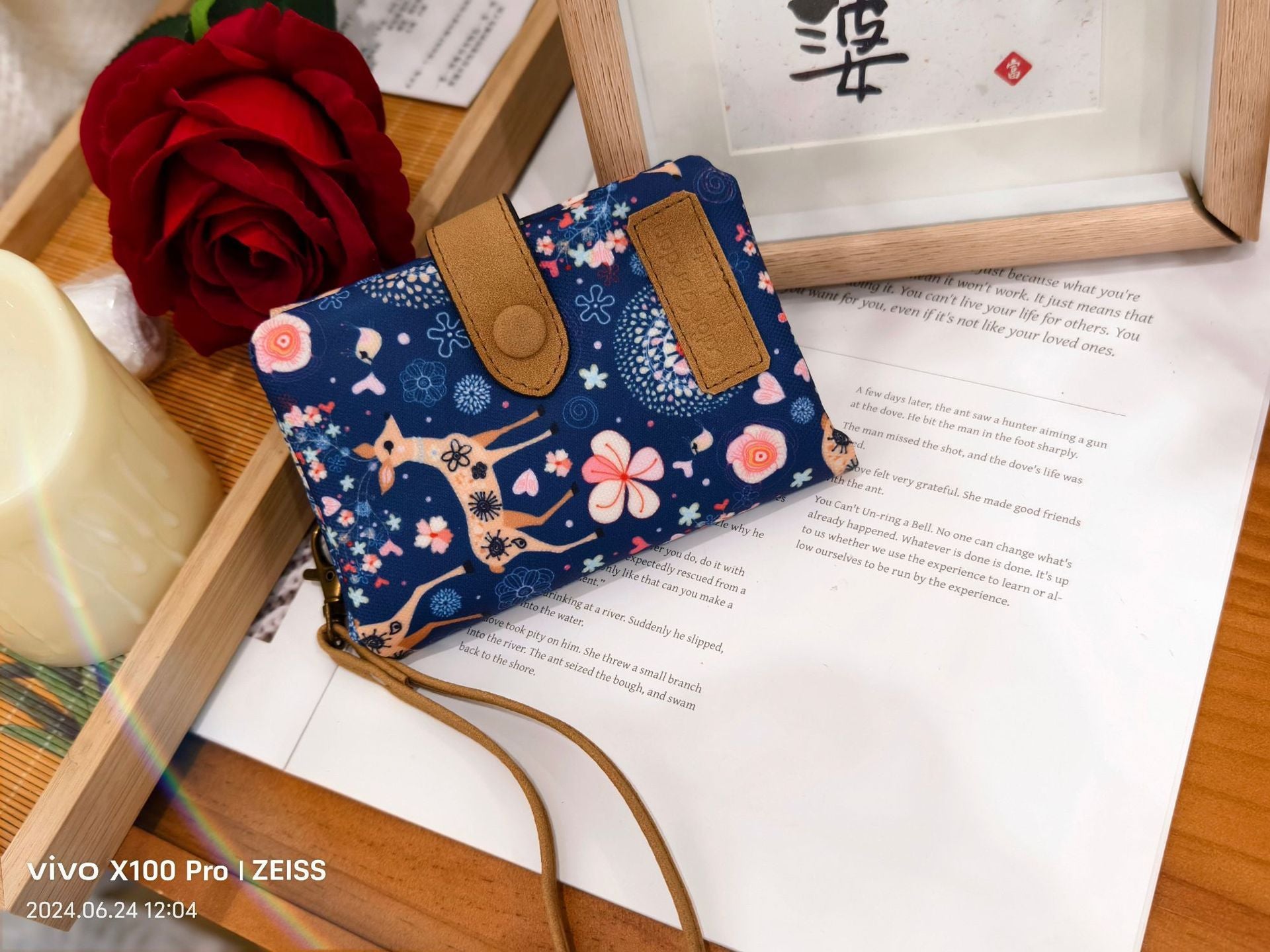 FlexFold Multifunctional Trifold Printed Wallet