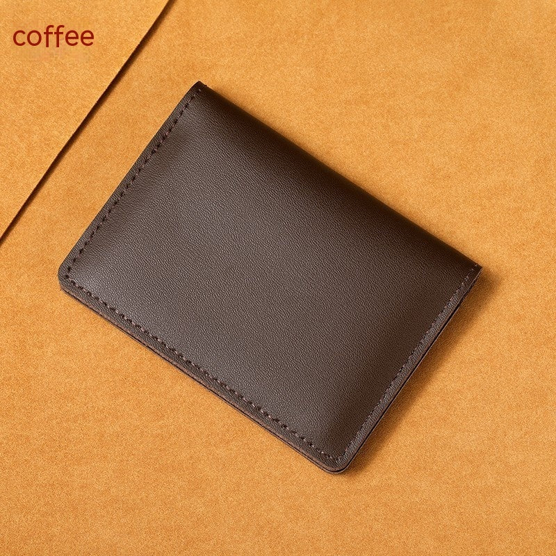 CowEdge Ultra-Thin Genuine Cowhide Card Holder
