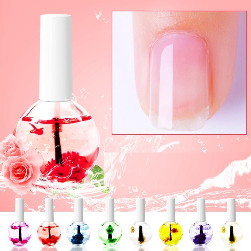 FloralGlow Nail Repair Oil – Cuticle Care & Deep Nourishing Treatment