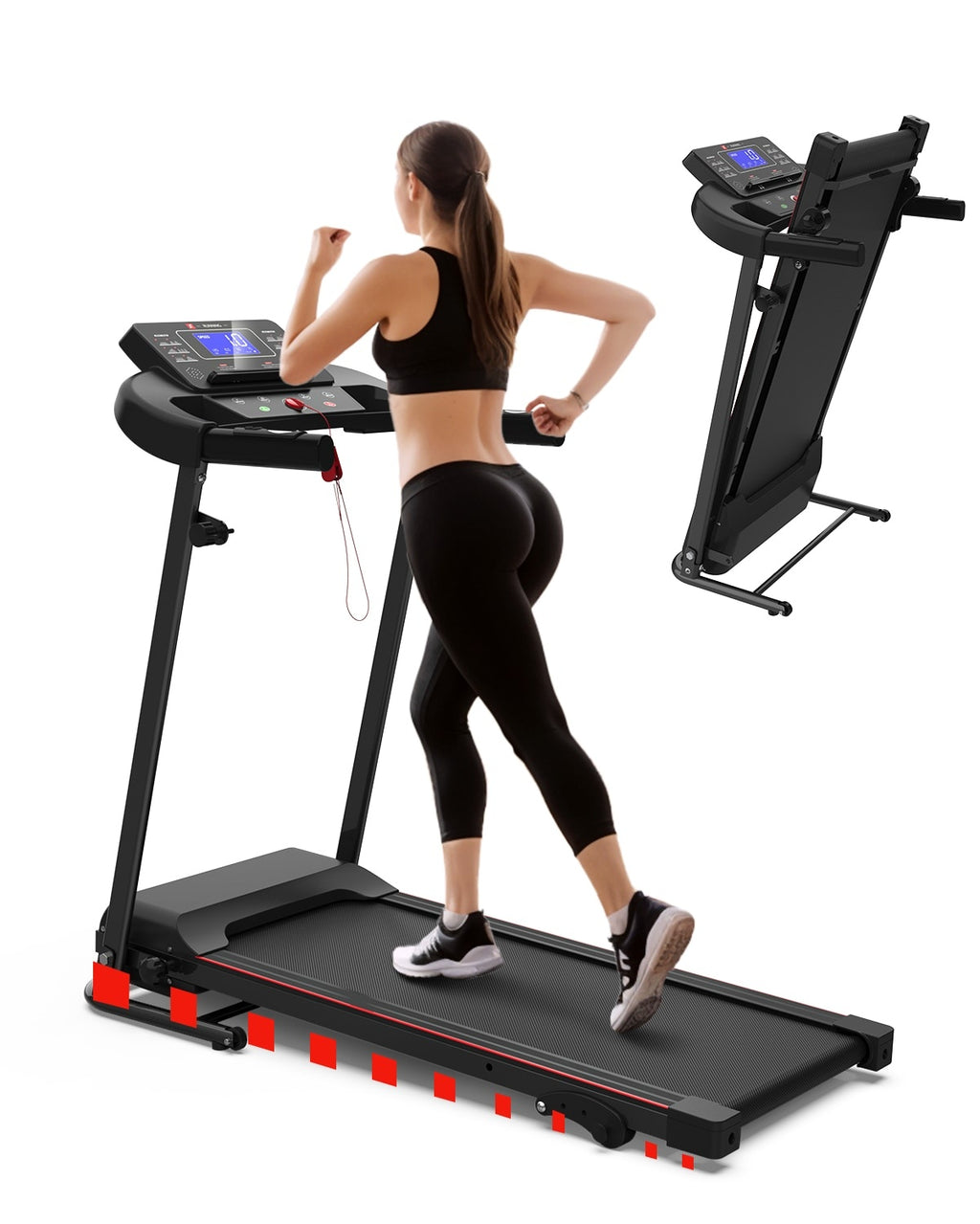 Fold Walk Foldable Treadmill – Compact Walking Machine