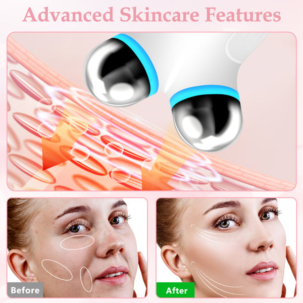 Advanced Facial Beauty & EMS Skin-Lifting Device