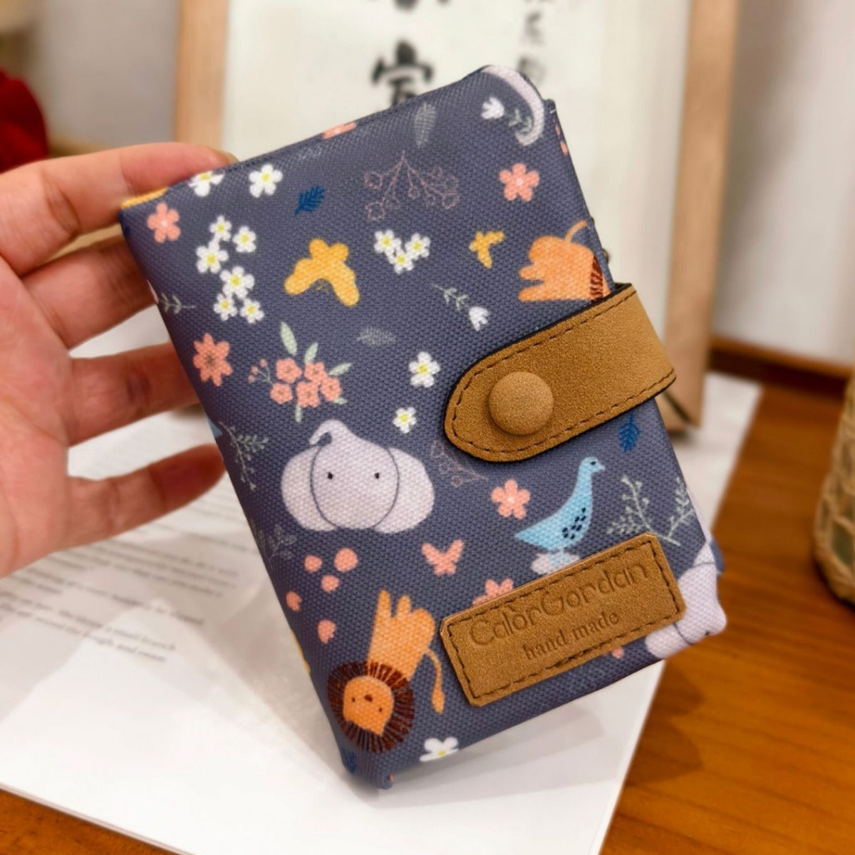 FlexFold Multifunctional Trifold Printed Wallet