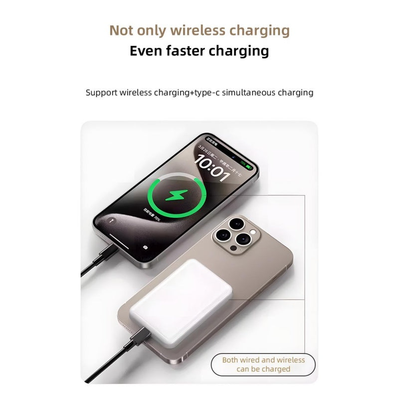 MagVolt 10000mAh Portable Magnetic Wireless Fast Charging Power Bank