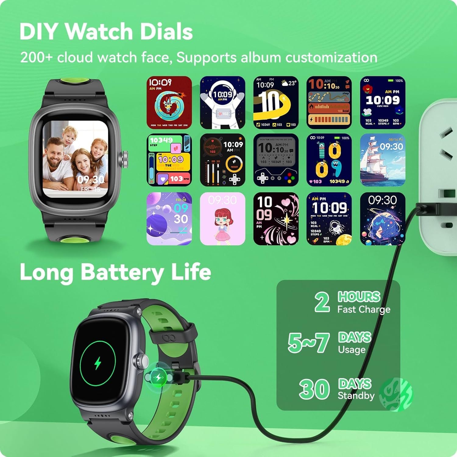 K1 Kids Smartwatch – Fun, Safe & Educational Smart Companion