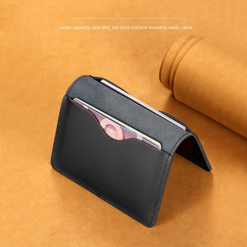 CowEdge Ultra-Thin Genuine Cowhide Card Holder