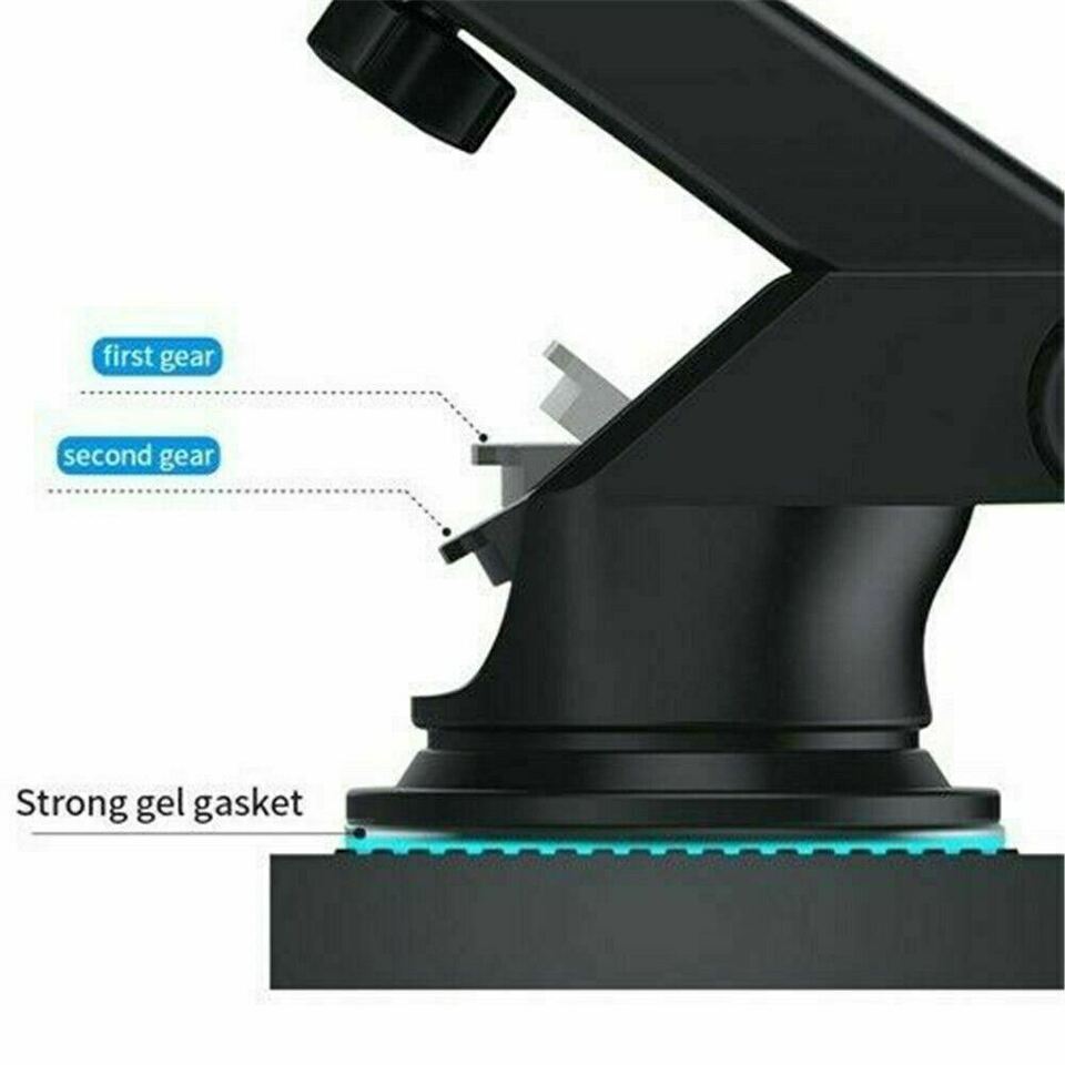 GripMax Adjustable Car Bracket with Strong Suction Cup