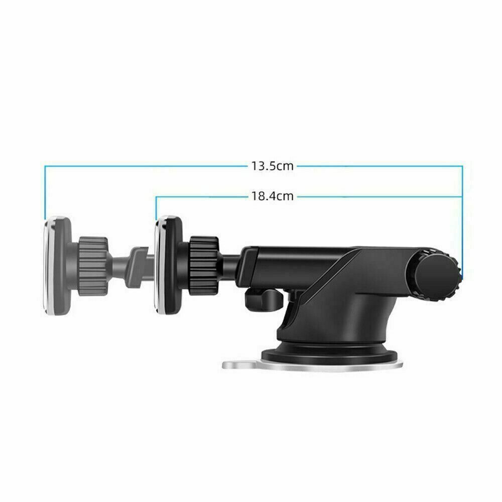 GripMax Adjustable Car Bracket with Strong Suction Cup