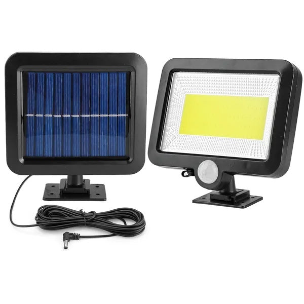 LumiGuard Solar Powered Motion Sensor Wall Light