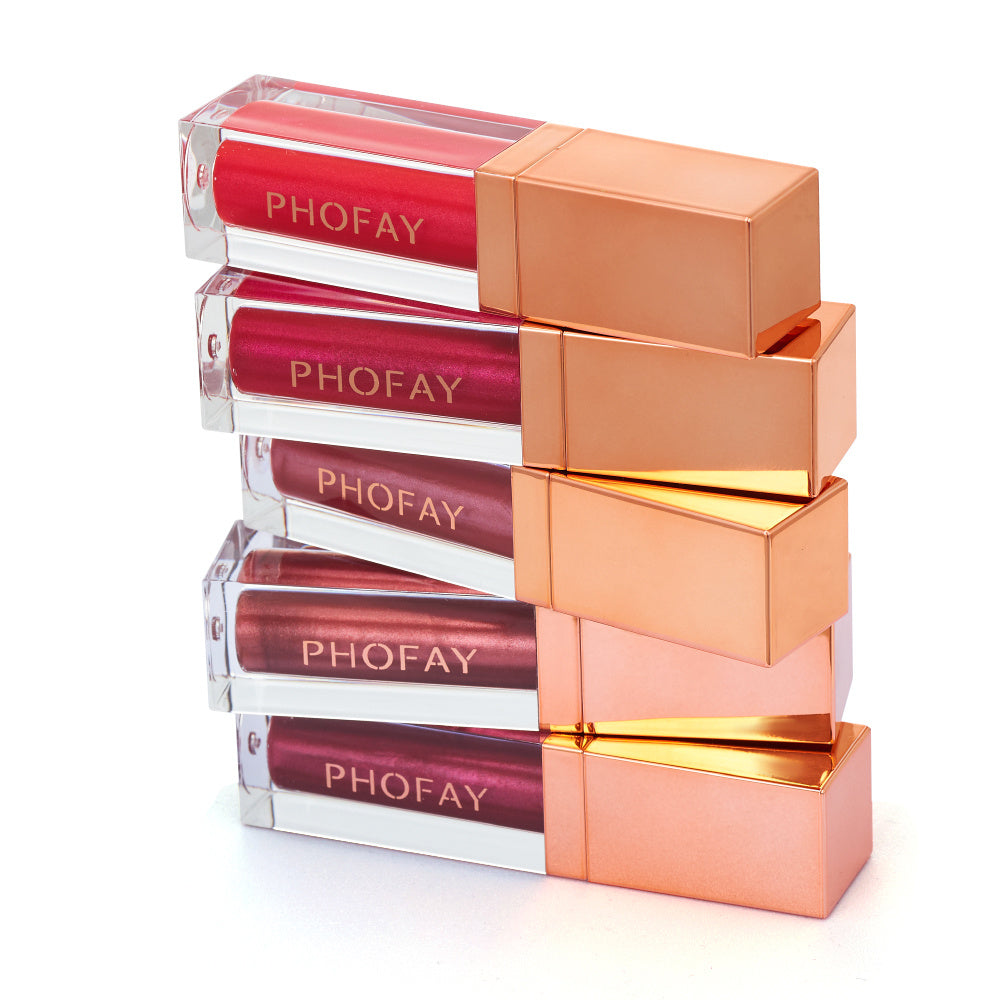PHOFAY Ultra-Glossy Lip Shine – High-Radiance Hydrating Lip Gloss