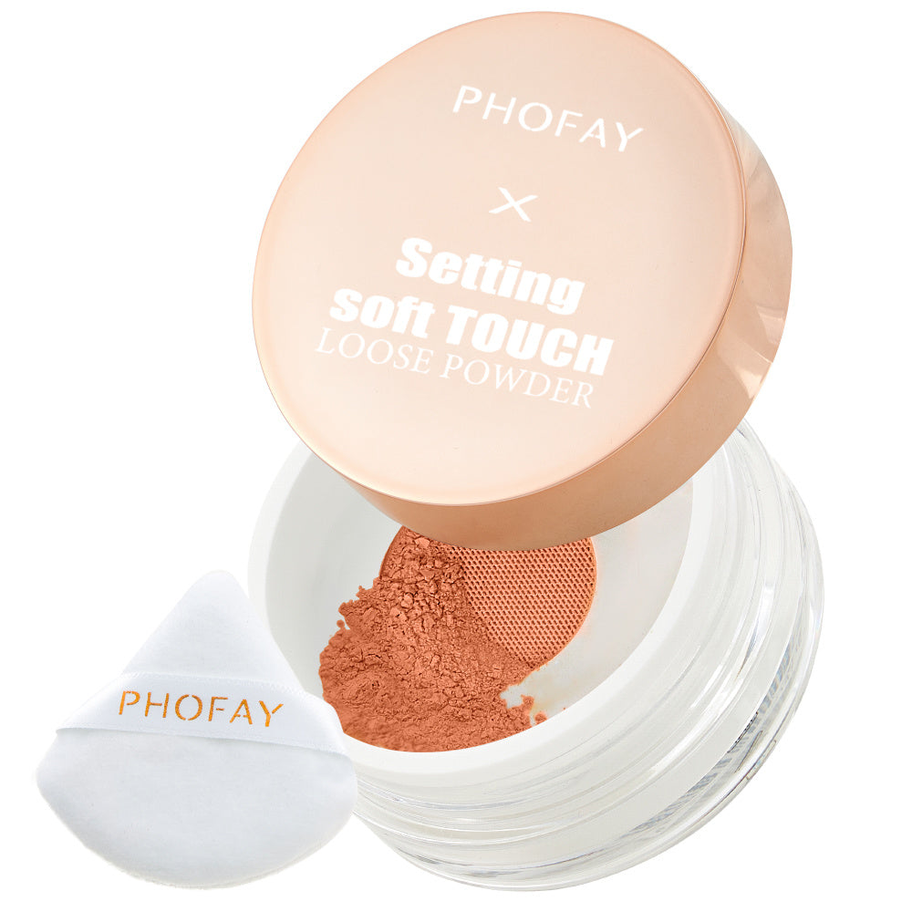 PHOFAY Soft-Touch Setting Powder – Shine Control & Smooth Finish