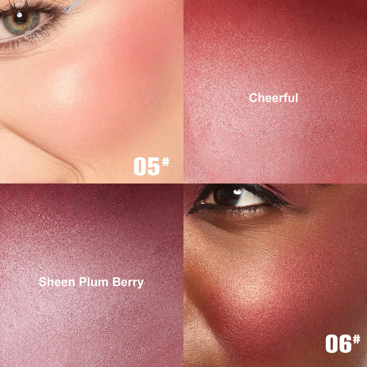 PHOFAY Luminous Powder Blush – Radiant Soft-Glow Cheek Color