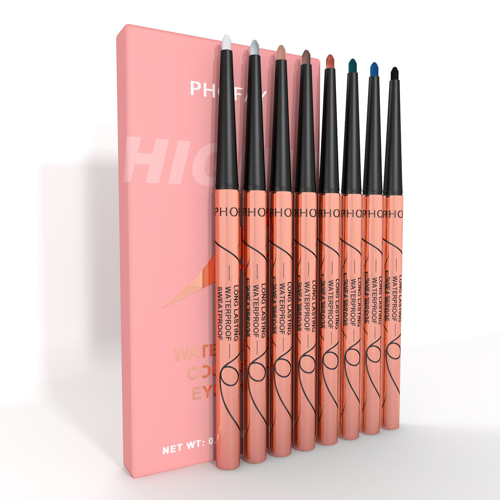PHOFAY Waterproof Colorful Eyeliner Set – Long-Lasting Precision Eye Art Collection