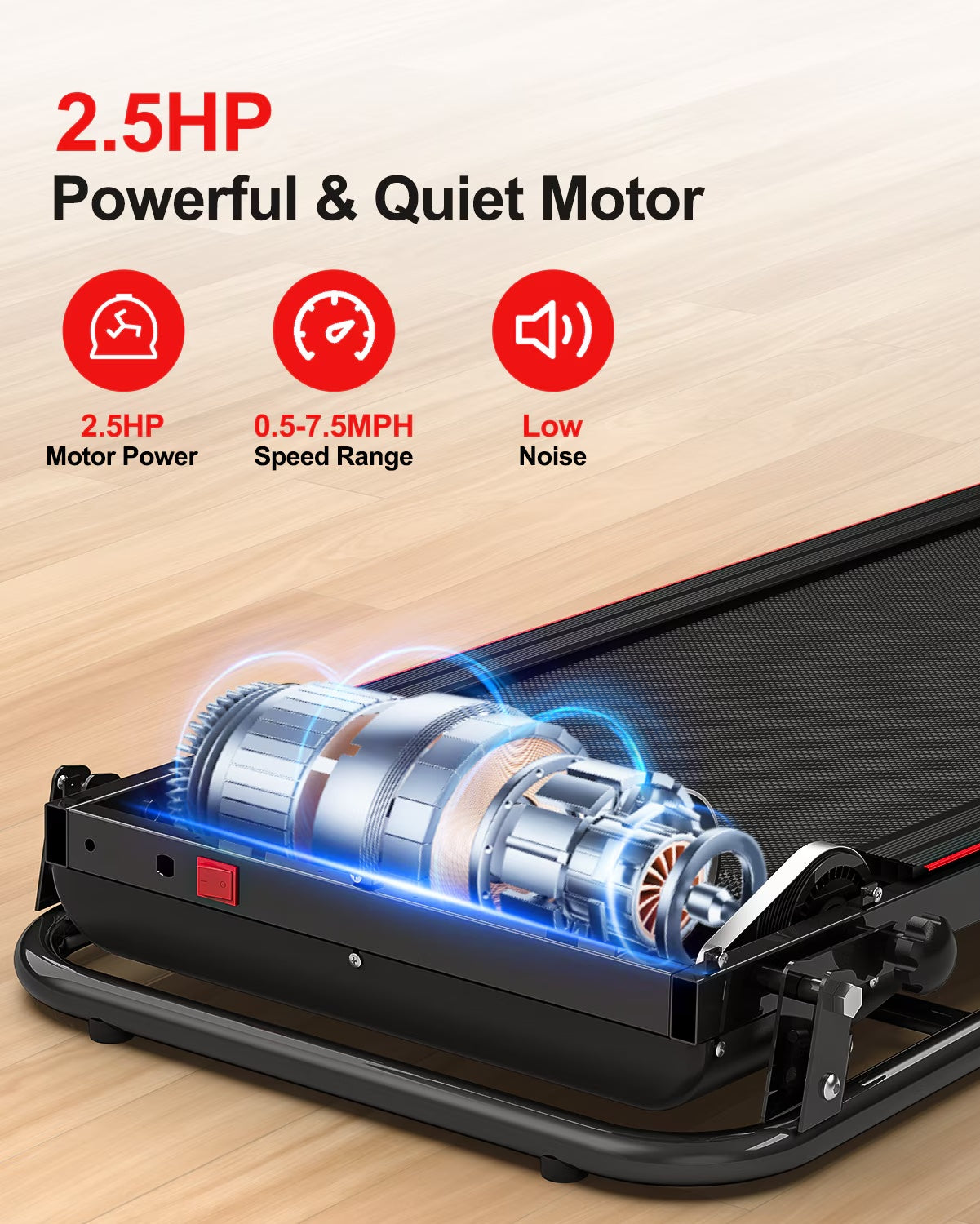 Fold Walk Foldable Treadmill – Compact Walking Machine