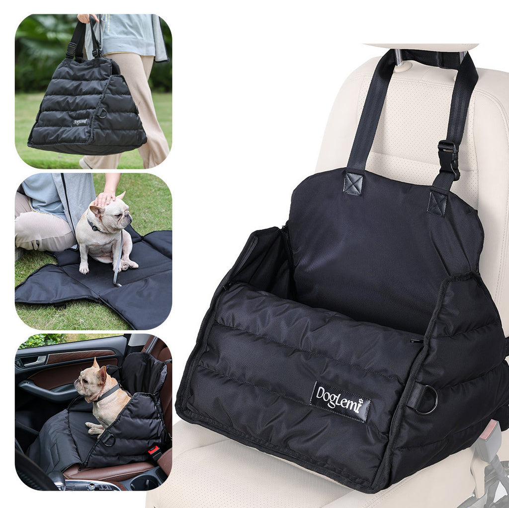 Travel Paws Multi-Functional Car Seat Bag – Anti-Splash Front & Rear Pet Travel Pad