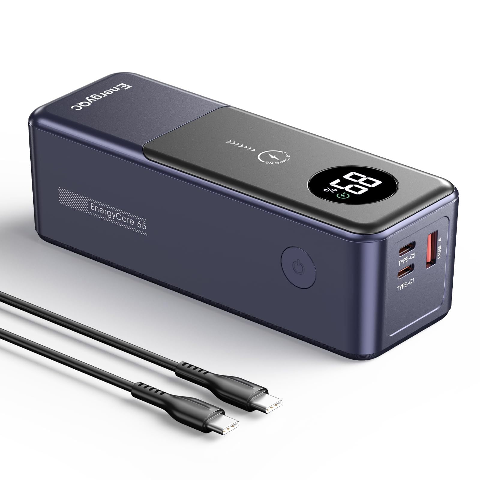 Single-port PD65W Notebook Charging Power Bank