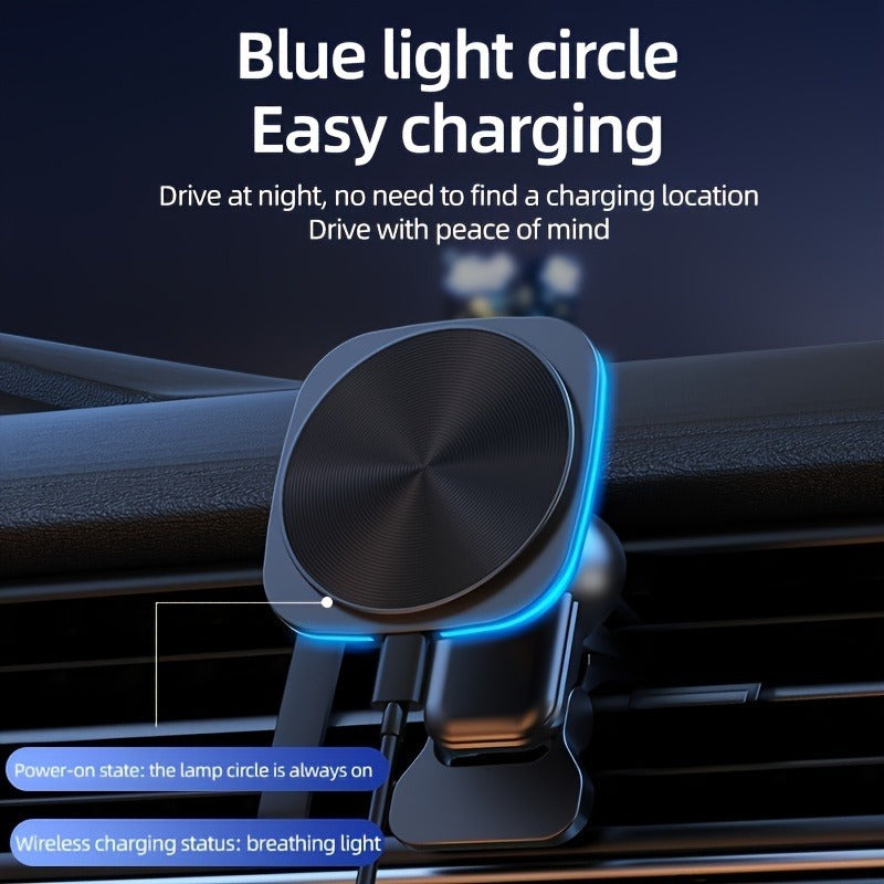 ChargeX Wireless Car Charger Mount — Fast Charging & Secure Grip