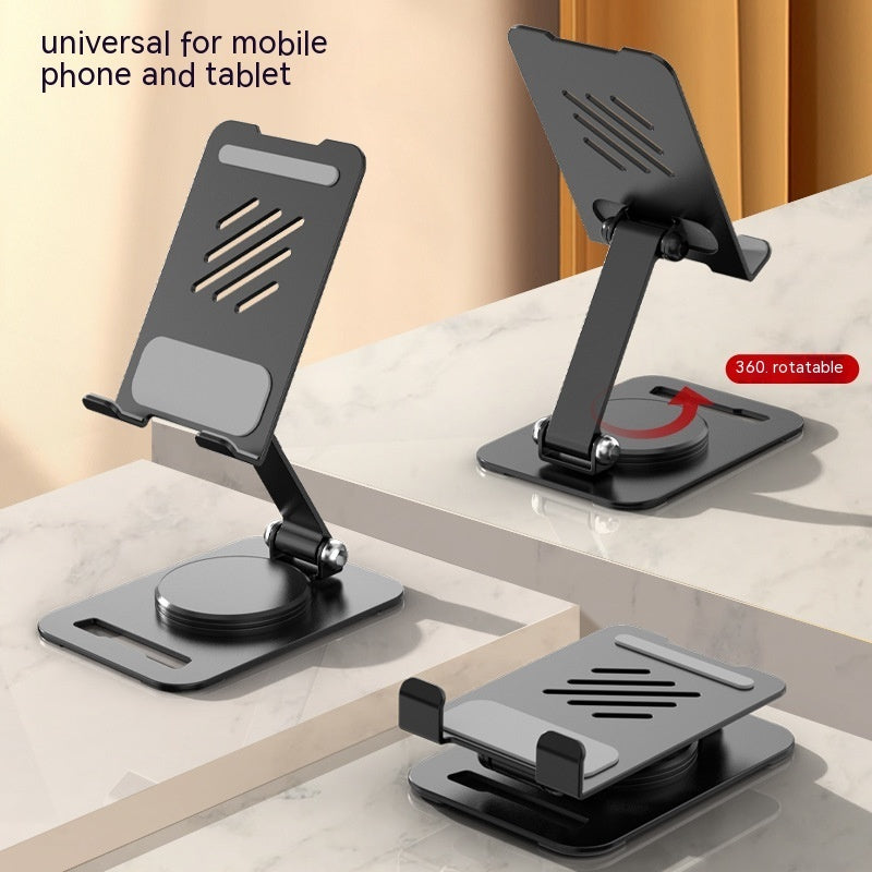 FlexiHold 360° Rotating Metal Desk Phone & Tablet Stand
