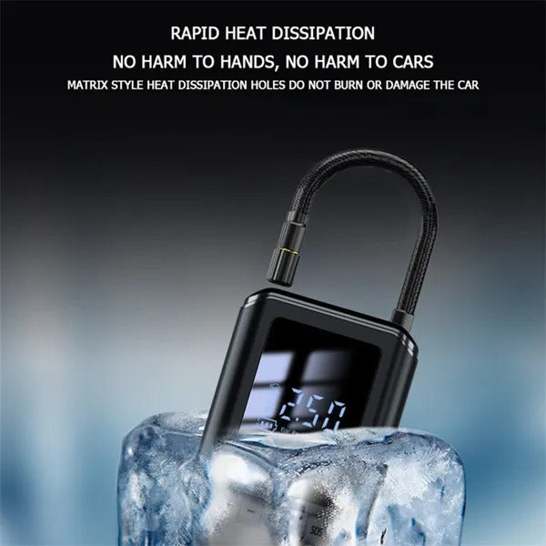 AirForce Mini Digital Tire Inflator & Power Bank Compressor