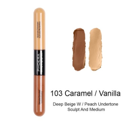 Dual-Action Liquid Concealer – Brightening & Skin-Matching Coverage