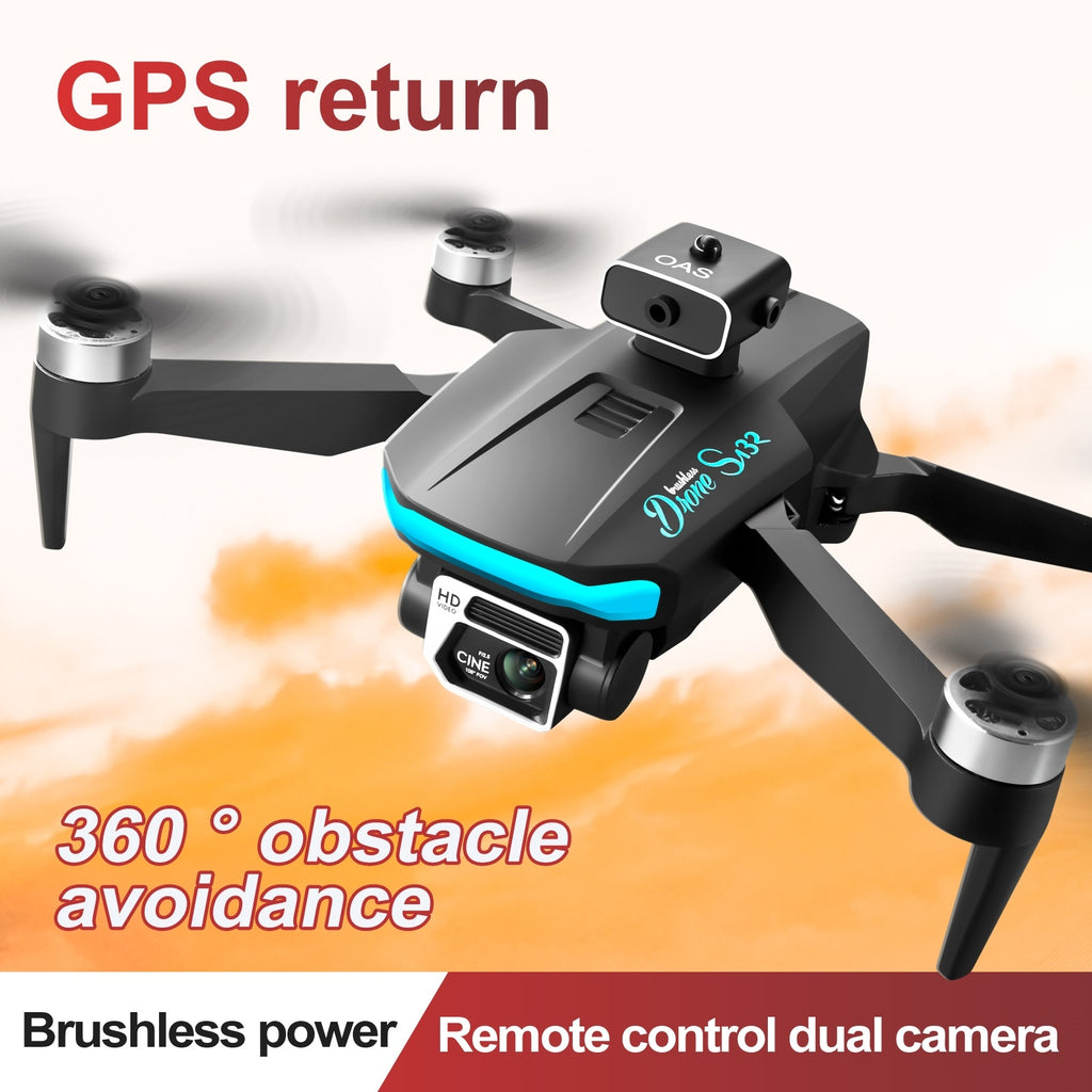 AeroForce S132 Brushless Drone with Strong Power & High Wind Resistance