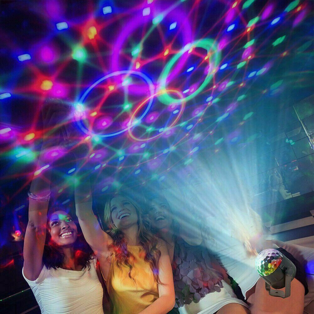 PartyBeam Sound-Activated Disco LED Strobe Light