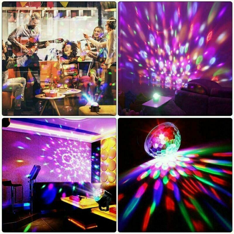 PartyBeam Sound-Activated Disco LED Strobe Light