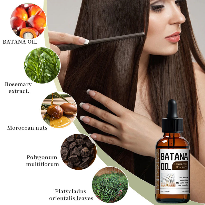 Mysense Batana Hair Growth Oil – Castor & Coconut Blend