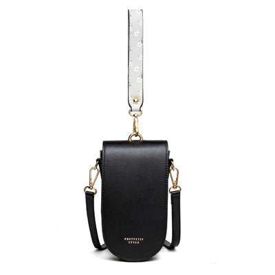 K-Slim PU Crossbody Bag – Korean Style Multifunctional Phone Purse