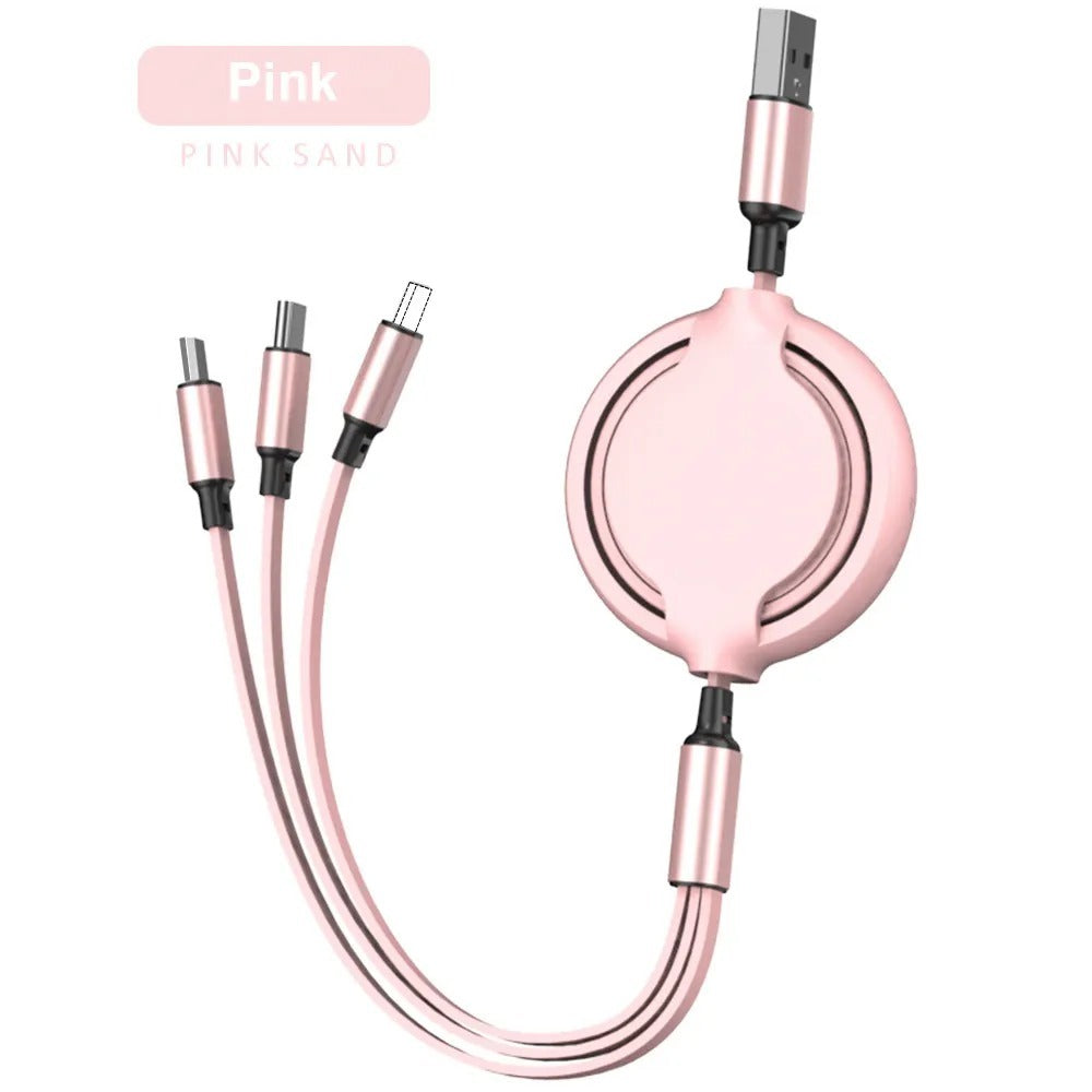 TriLink 3-in-1 Multi-Device Fast Charging Data Cable