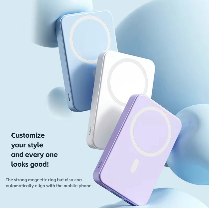 MagPower 10000mAh Magnetic Wireless Fast Charger Power Bank
