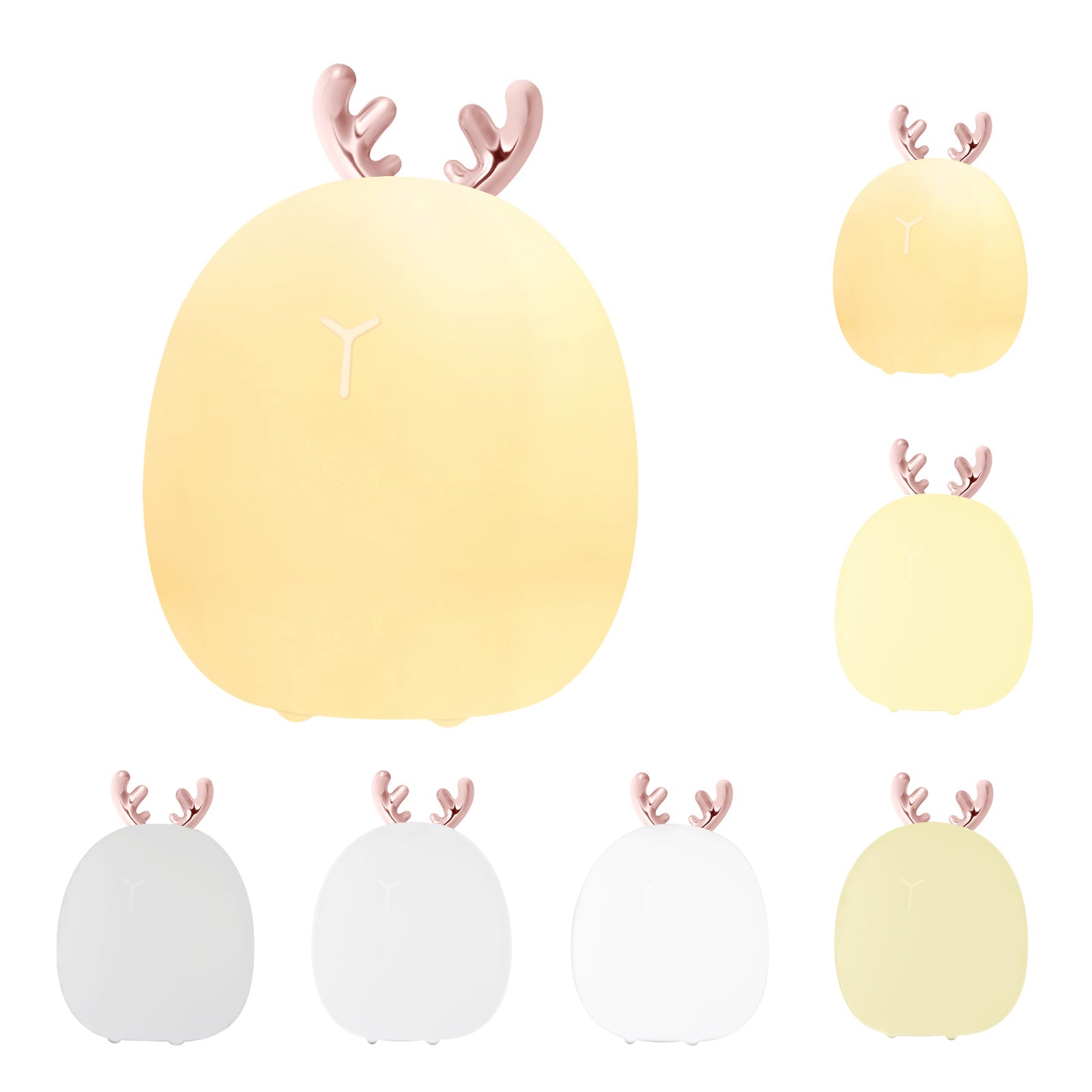 LumiBunny Adjustable Silicone Baby Night Light