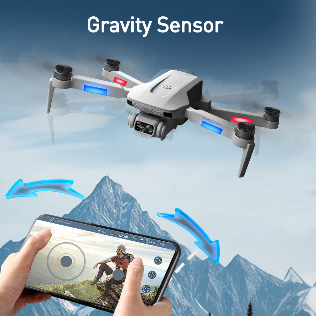 4DRC F8 GPS 5G WiFi Drone with 4K Dual Camera & HD LCD Screen