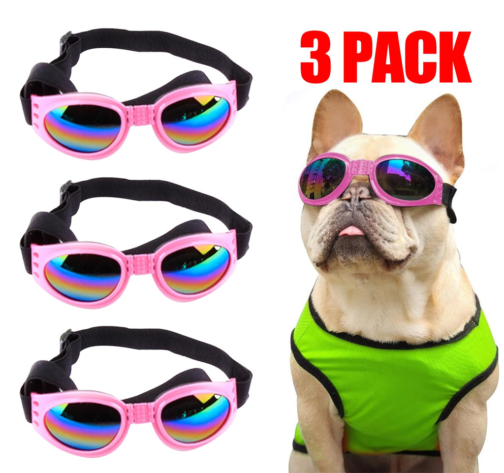 PawShield Adjustable Pet Goggles — UV & Windproof Sunglasses for Dogs and Cats