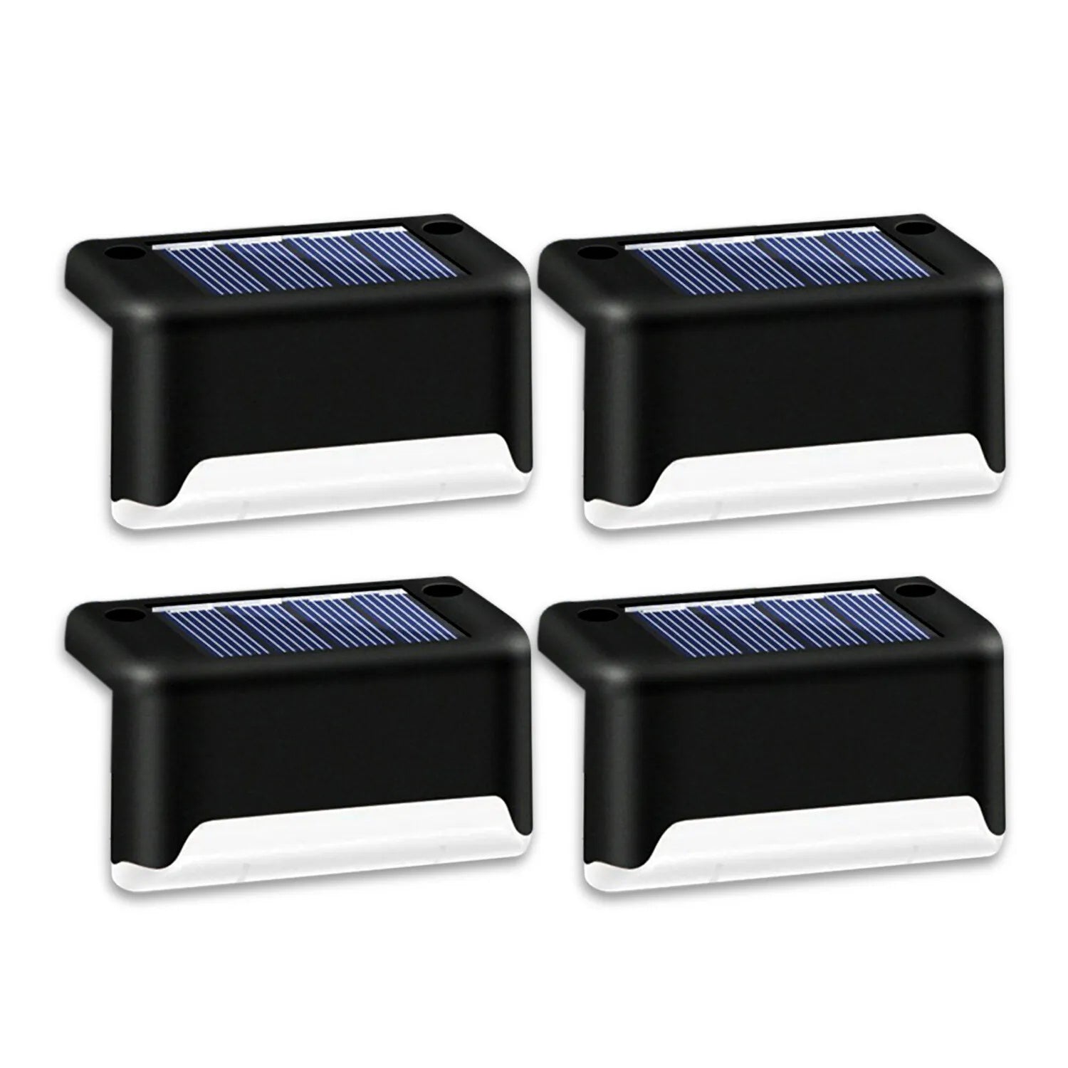 SunStep 4-Pack Solar LED Deck & Stair Lights
