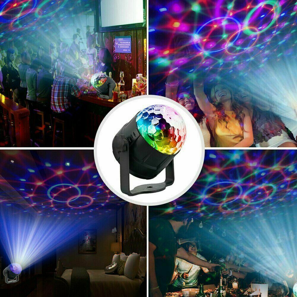 PartyBeam Sound-Activated Disco LED Strobe Light