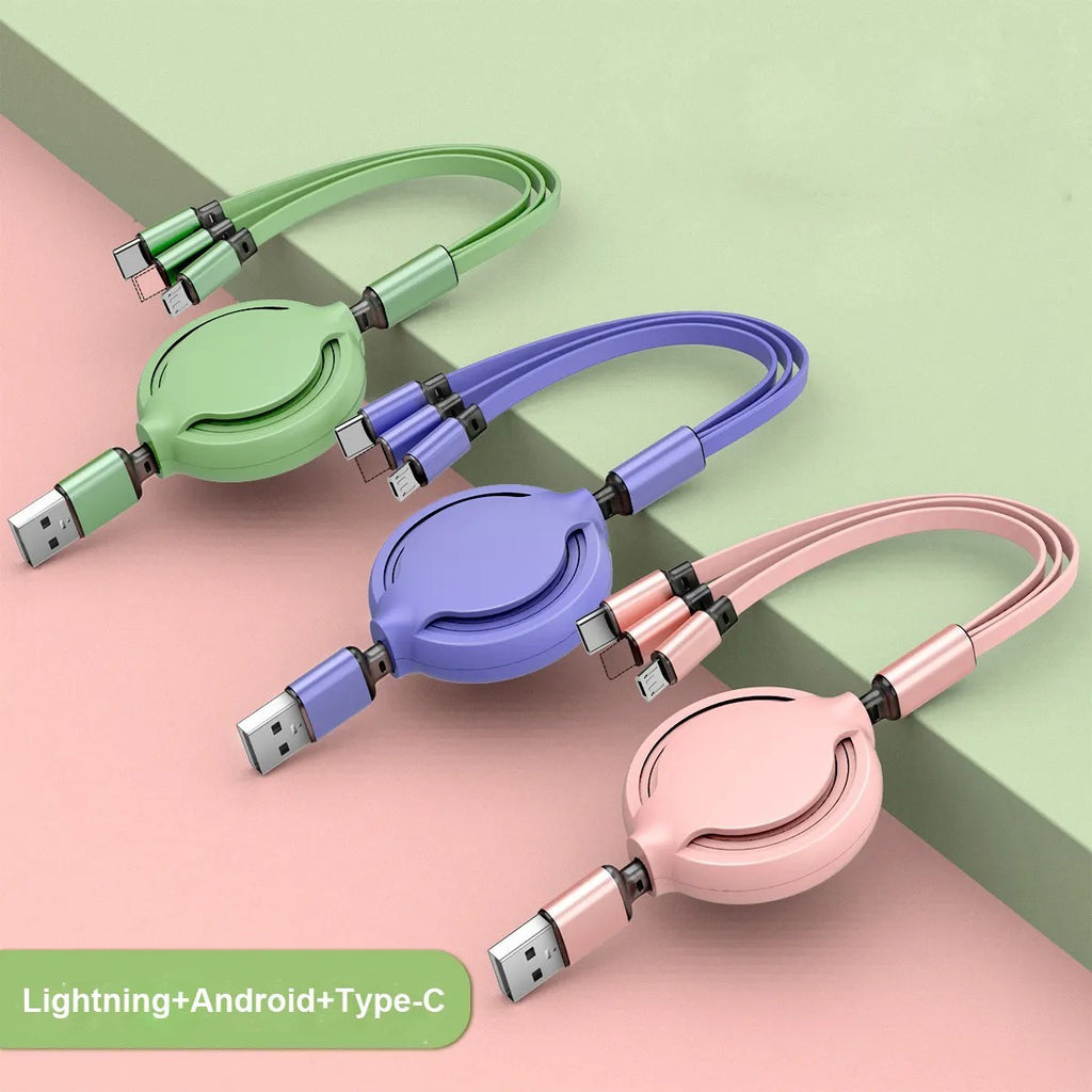 TriLink 3-in-1 Multi-Device Fast Charging Data Cable