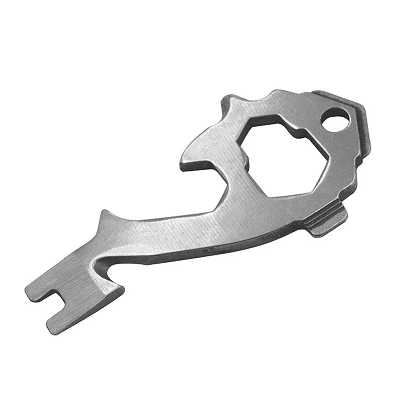 20-in-1 Stainless Steel EDC Multi-Tool Keychain
