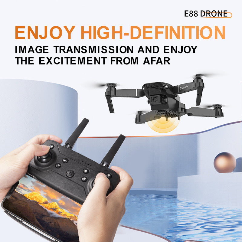 FJE88 Drone Toy – Smart Foldable Mini Quadcopter