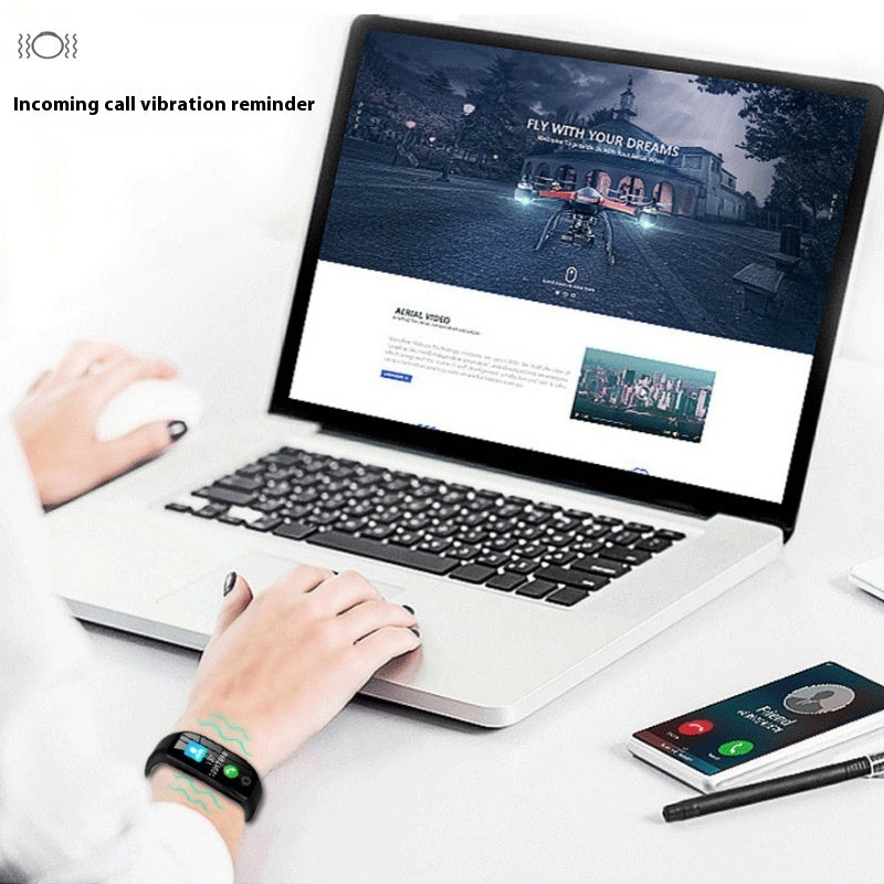 F21 ColorFit Smart Bracelet – Sleep, Health & Fitness Tracker