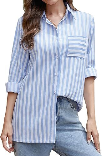 Women’s Classic Stripe Long Sleeve Shirt