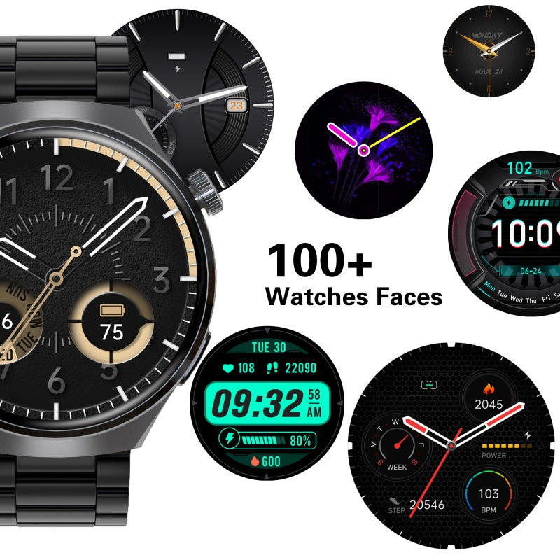SENBONO V19 Business Pro Smartwatch – Classic Style with Smart Performance