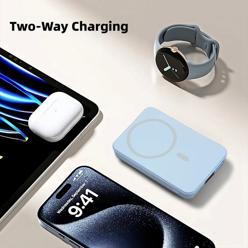 MagPower 10000mAh Magnetic Wireless Fast Charger Power Bank