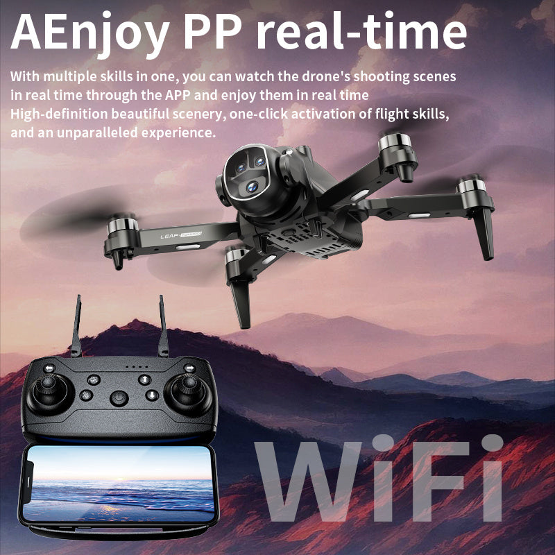 AeroGlide H21 Drone with Optical Flow and Constant Height Hover