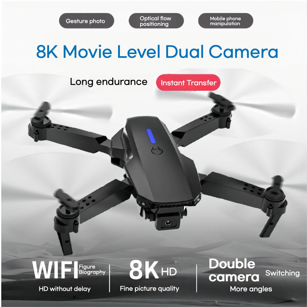 FJE88 Drone Toy – Smart Foldable Mini Quadcopter