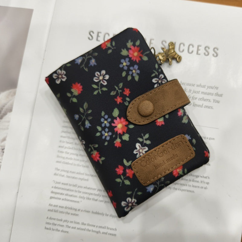 FlexFold Multifunctional Trifold Printed Wallet