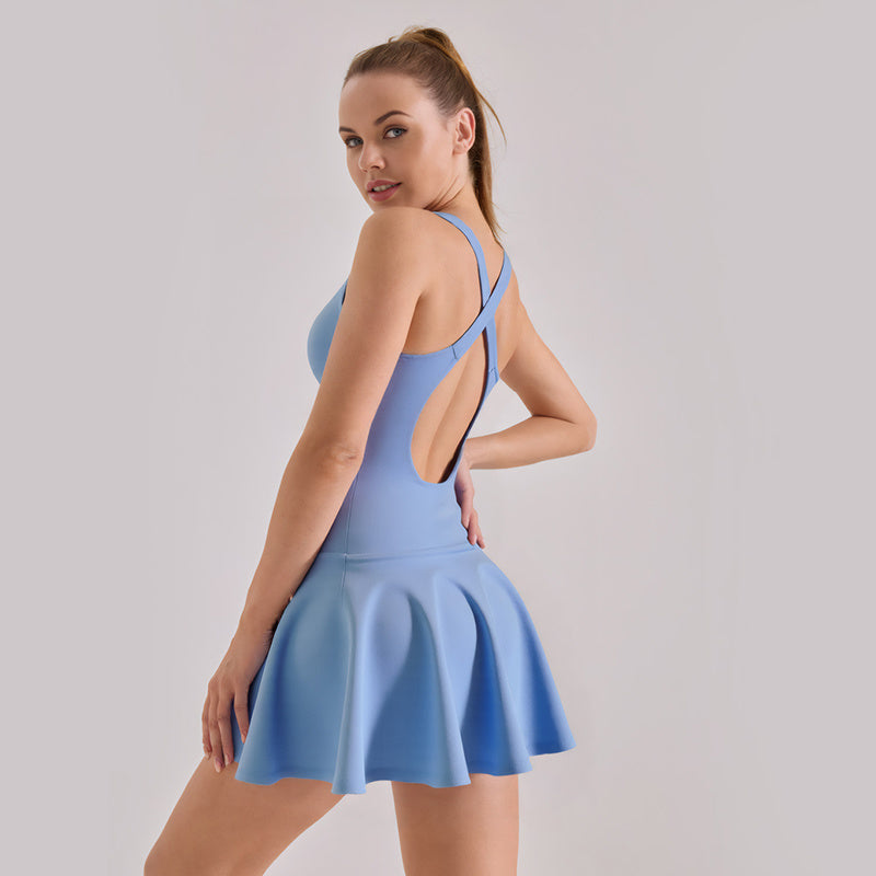 New Summer Nude Anti-walking Sports Dresses