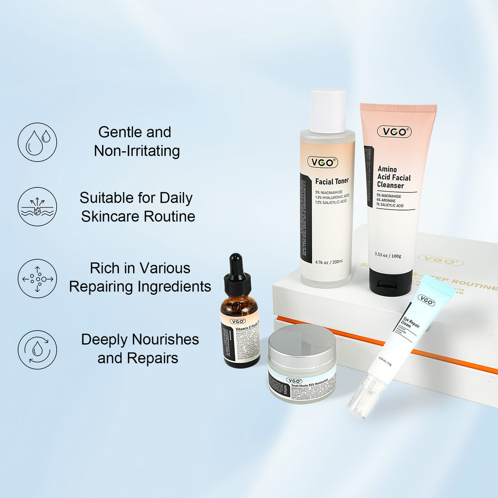 Complete 5-Step Skincare Routine Set