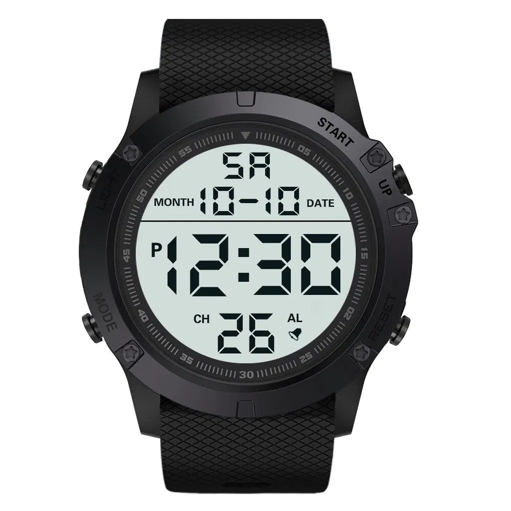 TactiPro Military Sports Watch – Waterproof LED Outdoor Timepiece